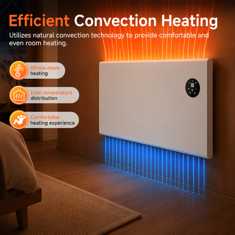 Metal convection heater with smart control-MCH2000